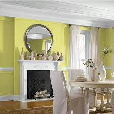 Citron Flat Low Odor Interior Paint
