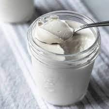 homemade almond milk yogurt vegan