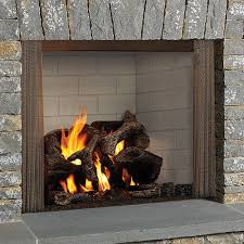 Outdoor Radiant Wood Burning Fireplace
