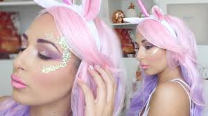 halloween unicorn makeup tutorial