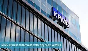 Kpmg Australia Partners And Staff Enjoy