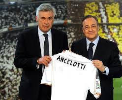 Carlo ancelotti just had his first press conference after being appointed as the manager of real madrid. Yhoq08qluwiadm