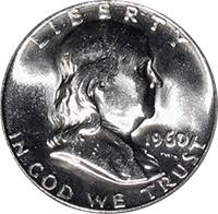 1960 D Ben Franklin Half Dollar Value Cointrackers