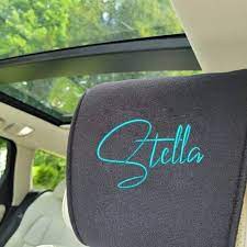 Personalised Monograms Car Seat