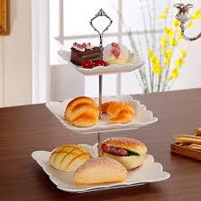 3 Tier Glass Cake Stand Afternoon Tea