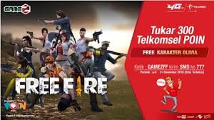 Please note redemption expiration date. Telkomsel Poin Game Z Free Fire Telkomsel