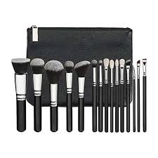shanglife 15pcs makeup brush set