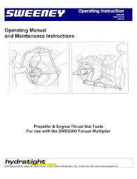 Operating Manual And Maintenance Instructions Manualzz Com
