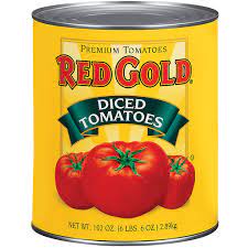 red gold diced tomatoes 102 oz can