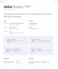 My resume is a clean, multipurpose 11. Minimal Html Css Resume Template Bypeople