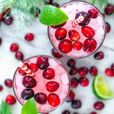 cranberry mojitos holiday tail
