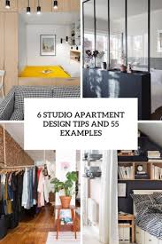6 studio apartment design tips and 55