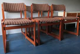 danish teak dining chairs with leather