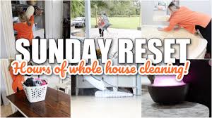 sunday reset mobile home clean with me