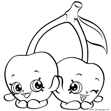 These fun shopkins coloring pages by moose toys are sure to delight. Print Cartoon Cherries Shopkins Season 4 Coloring Pages Cartoon Coloring Pages Shopkin Coloring Pages Halloween Coloring Pages