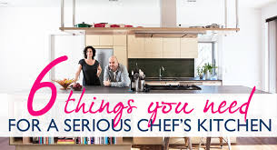 Kitchen designers are trained in providing the best solution for your budget. 6 Things You Need For A Serious Chef S Kitchen