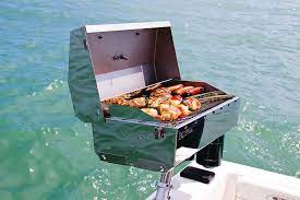 portable boat gas grill mount