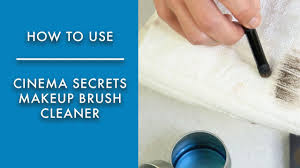 how to use cinema secrets makeup brush