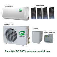 If everything is working correctly, the ac should turn off since it's reached the desired temperature. Solar Air Conditioner China Solar Air Conditioner Manufacturer