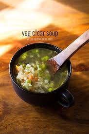 healthy vegetable soup veg clear soup