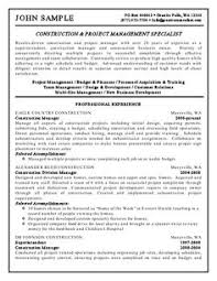 Build a construction resume http career advice monster ca Example Good Resume  Template best ideas about