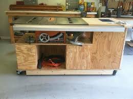 table saw router table combo the