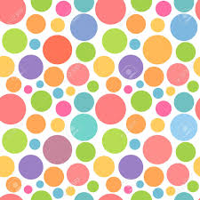 Colorful Dots Pattern Vector Illustration Royalty Free Cliparts