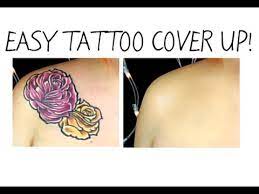 easy tattoo cover up makeup using pros