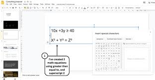 Insert Equations In Google Slides