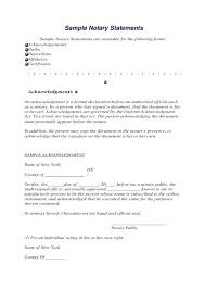 Notary Signature Letter Form Notary Clause Ohio Sample