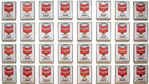 Andy warhol created ten different types of soup prints in his series of campbell's soup cans. Campbell S Soup Cans Wikipedia