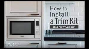 Not to mention, for a quick glance, you would also notice. How To Install A Panasonic Trim Kit In A Cabinet Youtube