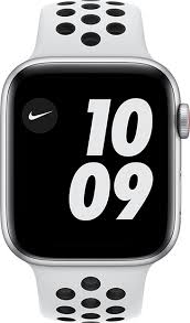 The apple watch is one of our favorite gadgets for fitness, time tracking, messages on the go, and more. Apple Watch Nike Se 44mm In Silver Aluminum Pure Platinum Black 330 Off At T