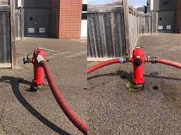 firefighter training drill gate valve