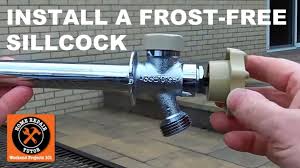 leaking frost proof sill faucet