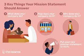 how to write a mission statement with