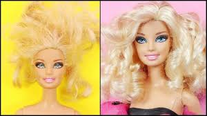 how to make wavy barbie hairstyle and