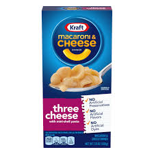 kraft three cheese macaroni cheese