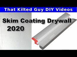 Drywall Skim Coating Blade