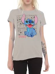 Disney Lilo Stitch Ohana Panel Girls T Shirt Lilo