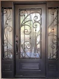 entry doors with sidelights single