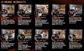 see each insanity workout in action