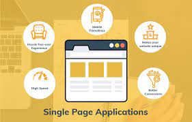 single page applications exles why