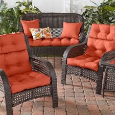 Outdoor High Back Dining Chair Cushion