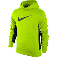 Nike Boys Ko 2 0 Pullover Hoodie Volt Anthracite