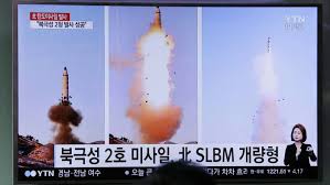 North korea launches unidentified missile eastward, yonhap news agency reports, citing south korean military officials. North Korea Fires Missiles Into Sea Of Japan Financial Times