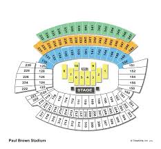 Paul Brown Stadium Cincinnati Oh Seating Chart View