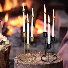 Taper Candle Holders Candlestick Set Of