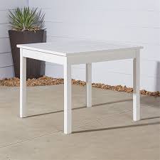 Square Patio Solid Wood Dining Table