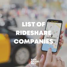 List Of Ridesharing Companies In 2023